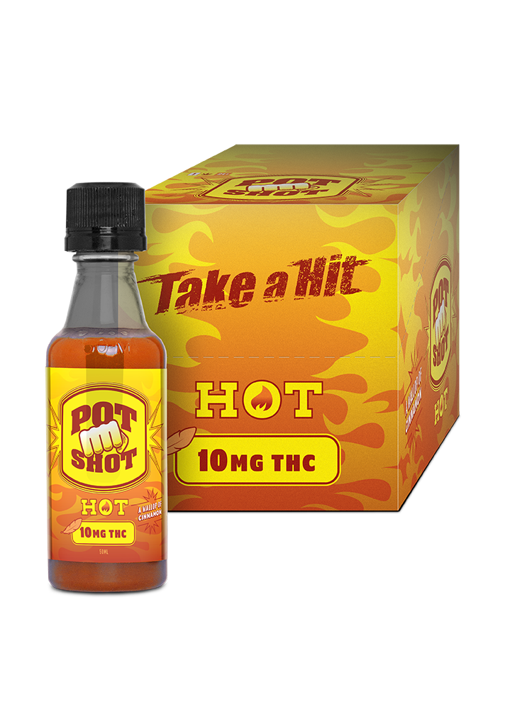Pot Shot Hot - 10mg - RETAIL