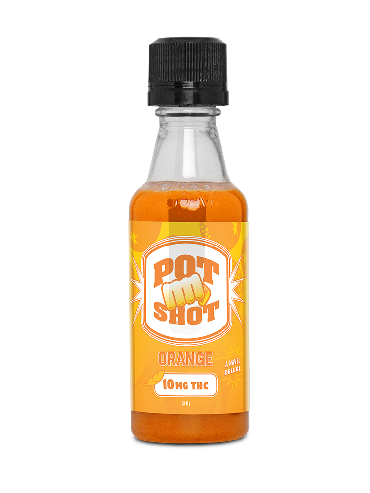 Pot Shot Orange - 10mg