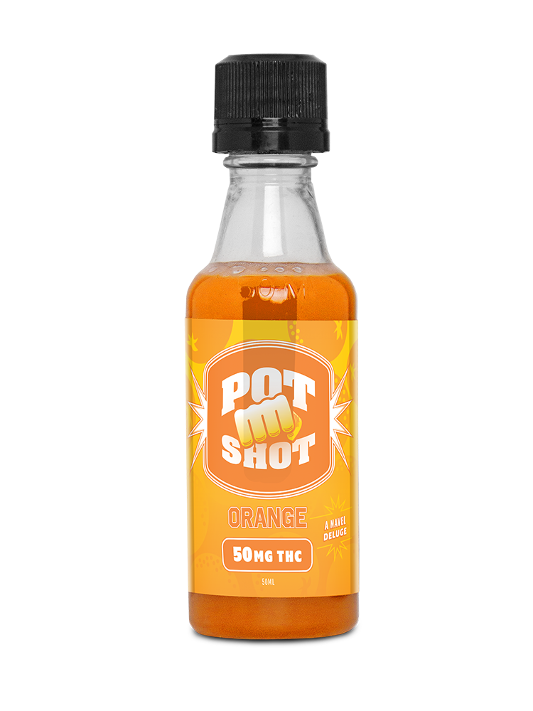 Pot Shot Orange - 50mg - RETAIL