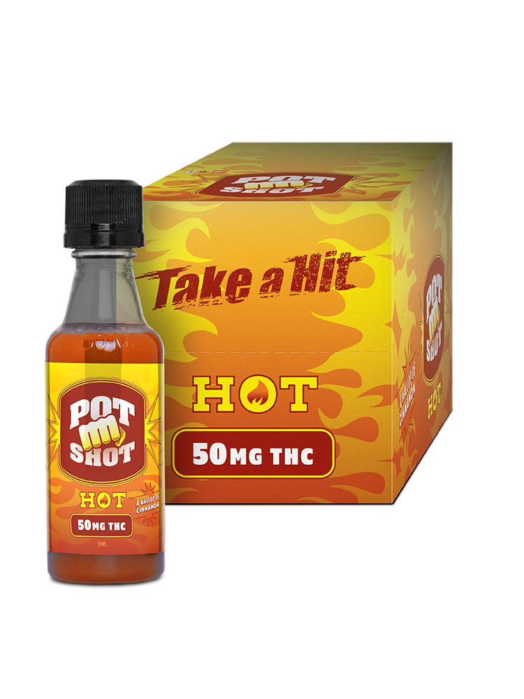 Pot Shot Hot - 50mg