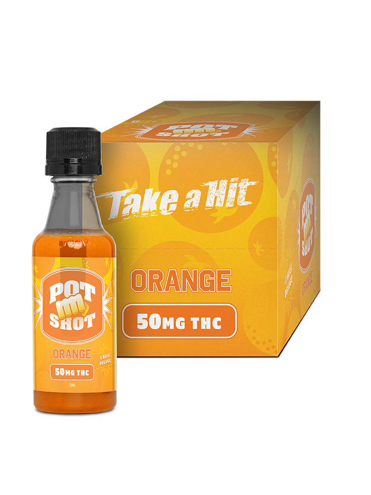 Pot Shot Orange - 50mg - RETAIL