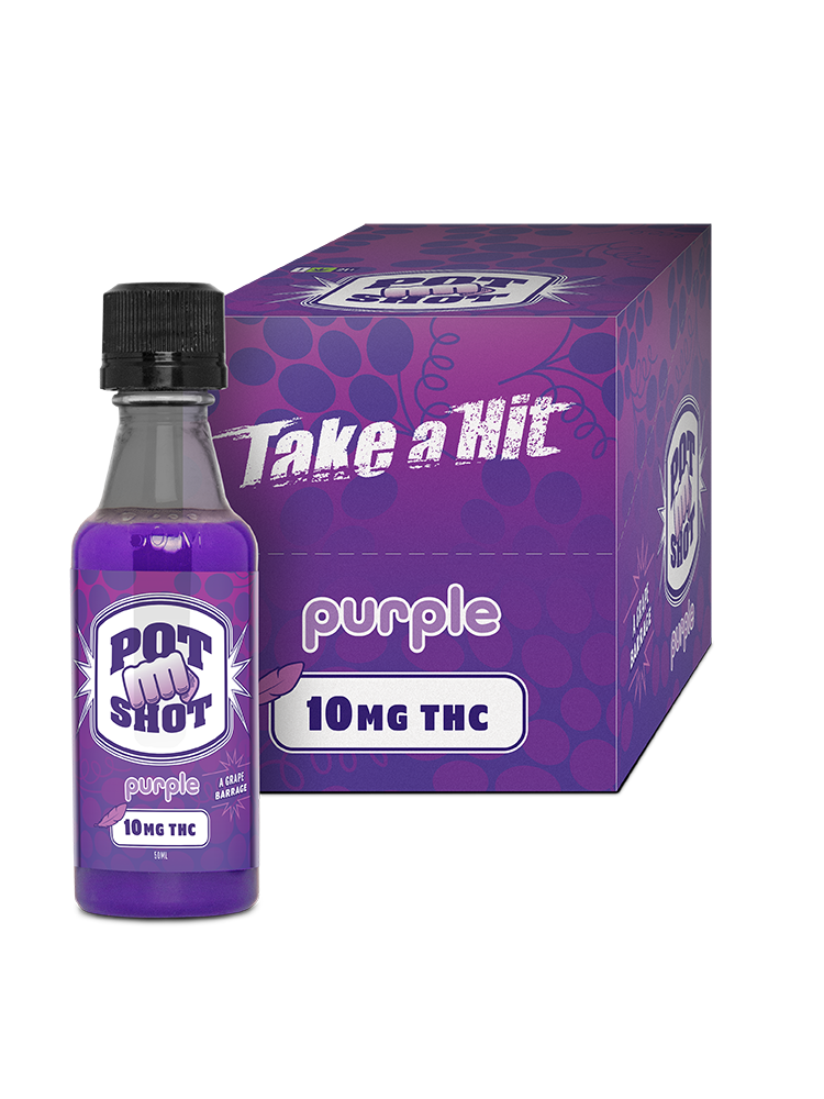 Pot Shot Purple - 10mg