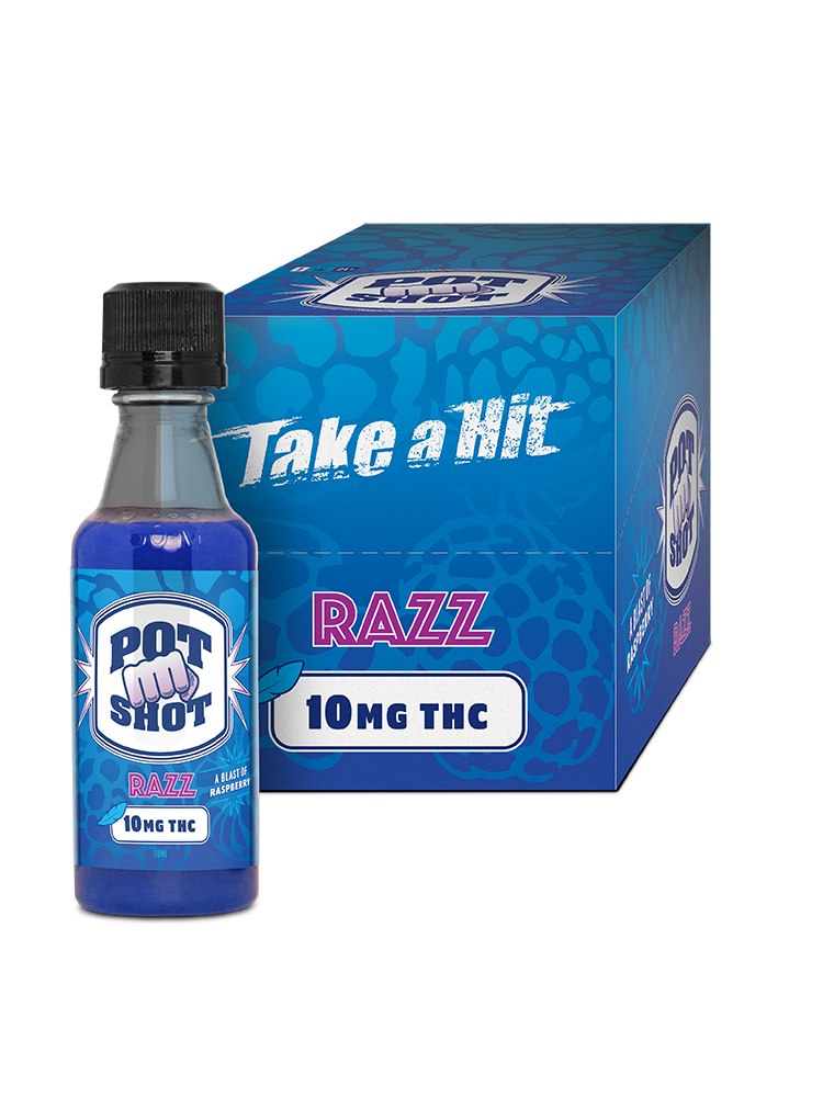 Pot Shot Razz - 10mg